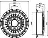 HELLA 8DT 355 302-271 Brake Drum